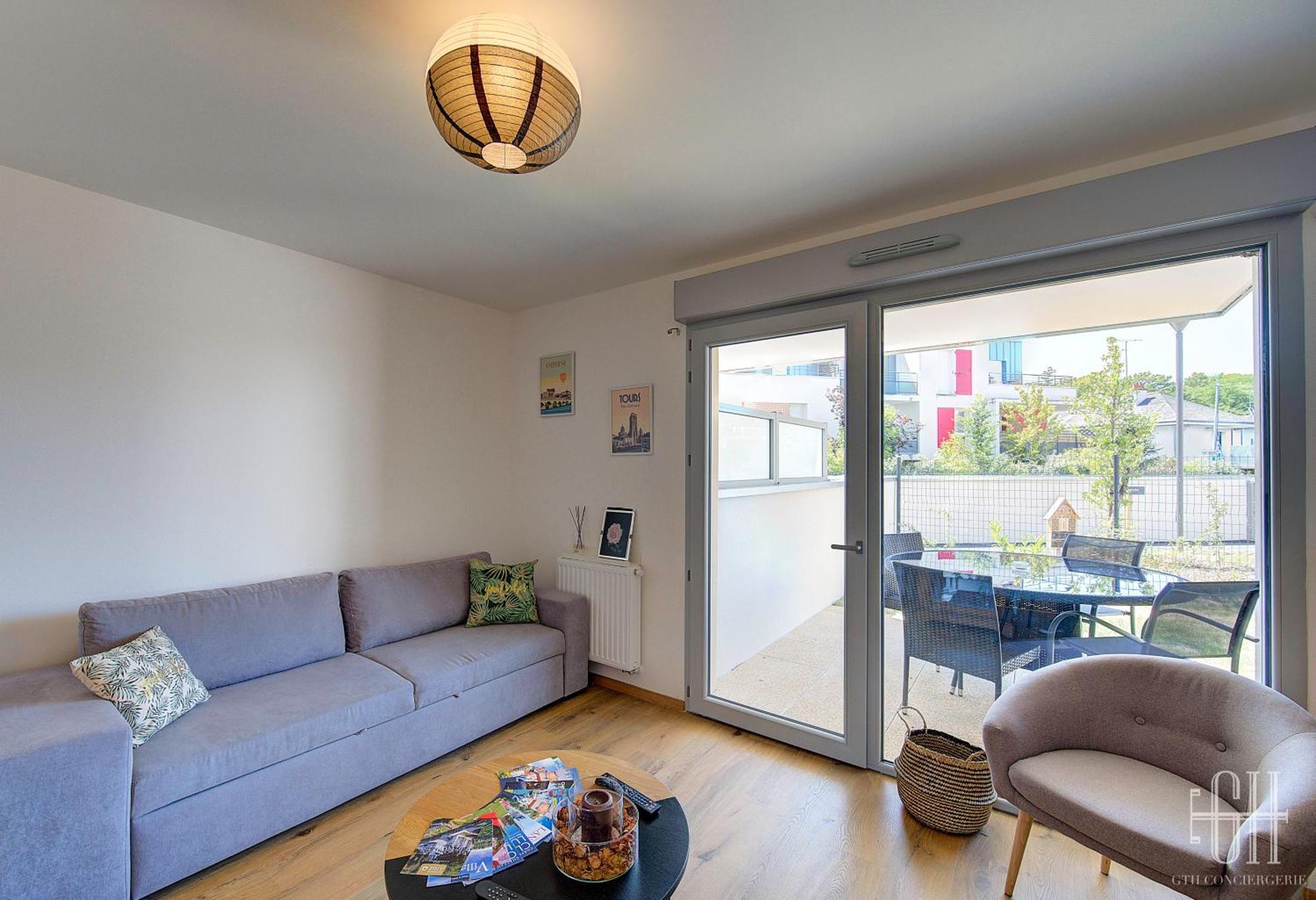 Apartmán Le Camelia Proche Aeroport Tours Exteriér fotografie