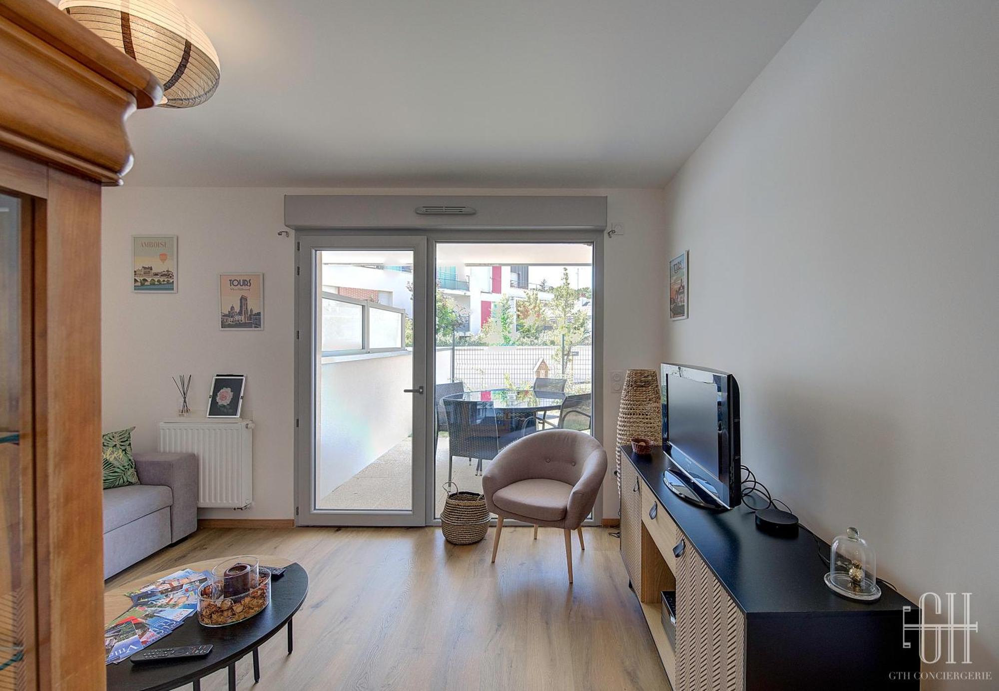 Apartmán Le Camelia Proche Aeroport Tours Exteriér fotografie